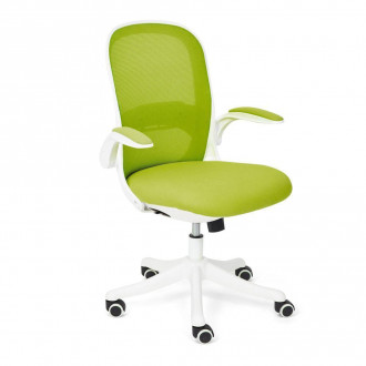 Кресло офисное «Happy White» (зелёный)